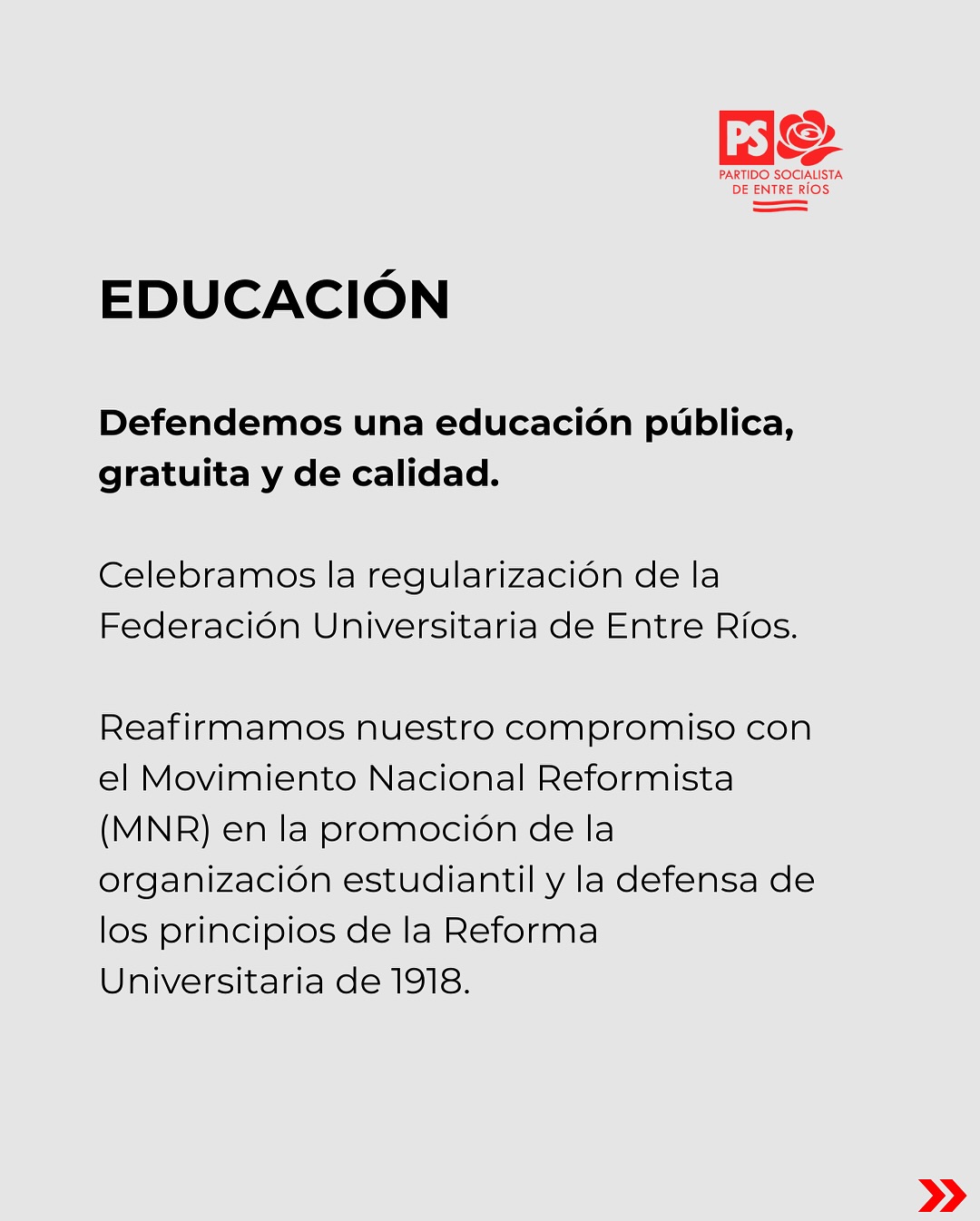 Placa 10 - Plenario PS Abril 2025